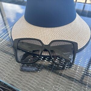 Saint Laurent Black Oversized Sunglasses